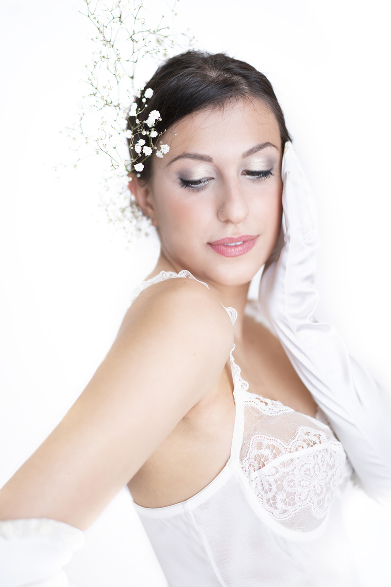 bridal sposa boudoir