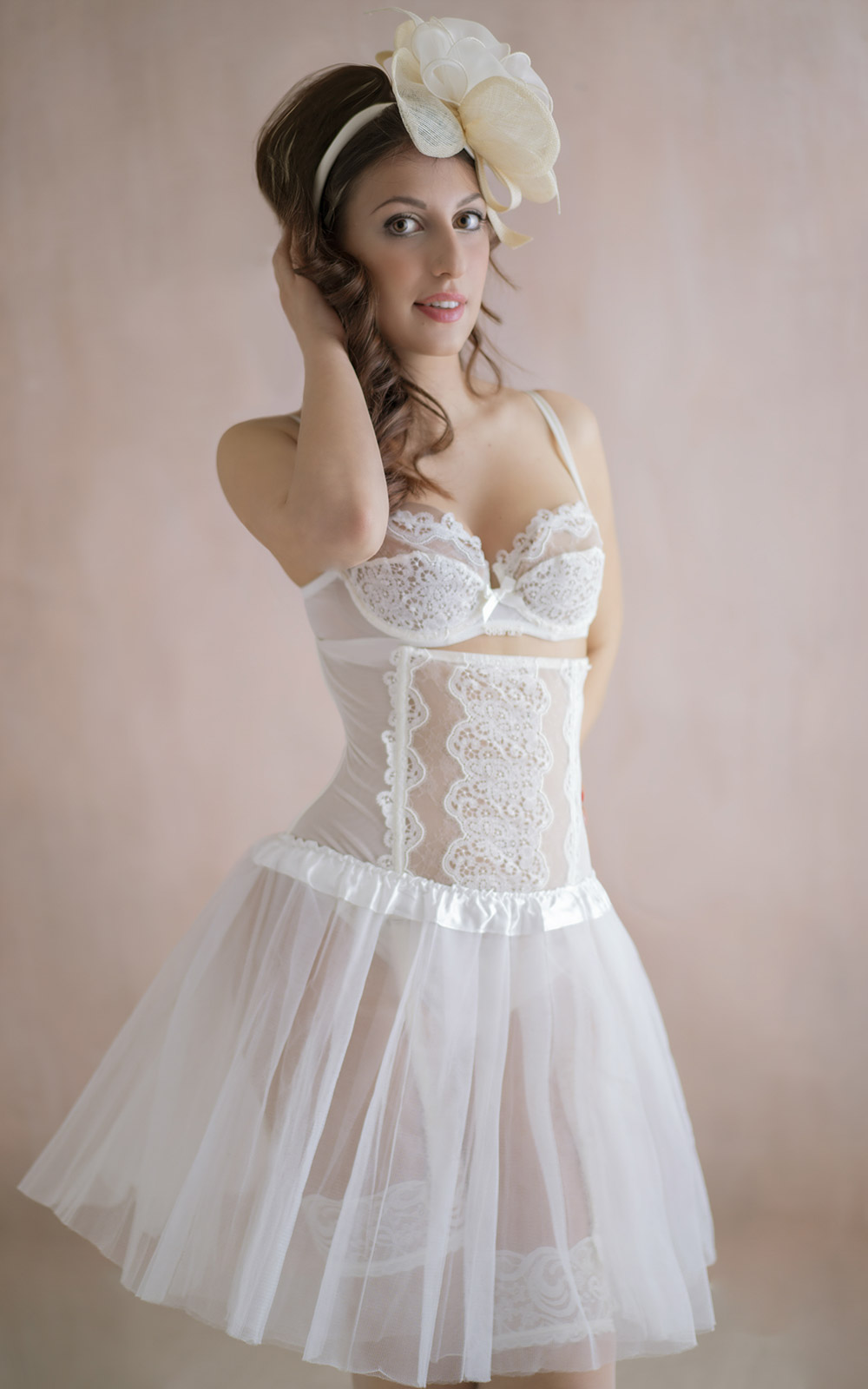 ritratto femminile bridal boudoir
